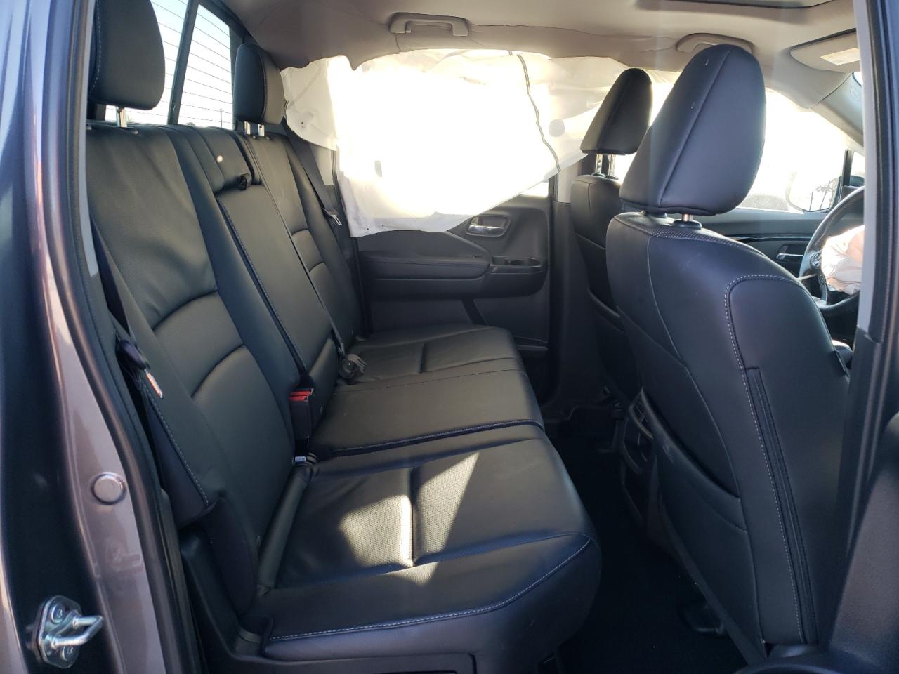 2020 Honda Ridgeline VIN 5FPYK3F73LB004964 Copart auction photo, front end / side damage thumbnail 11