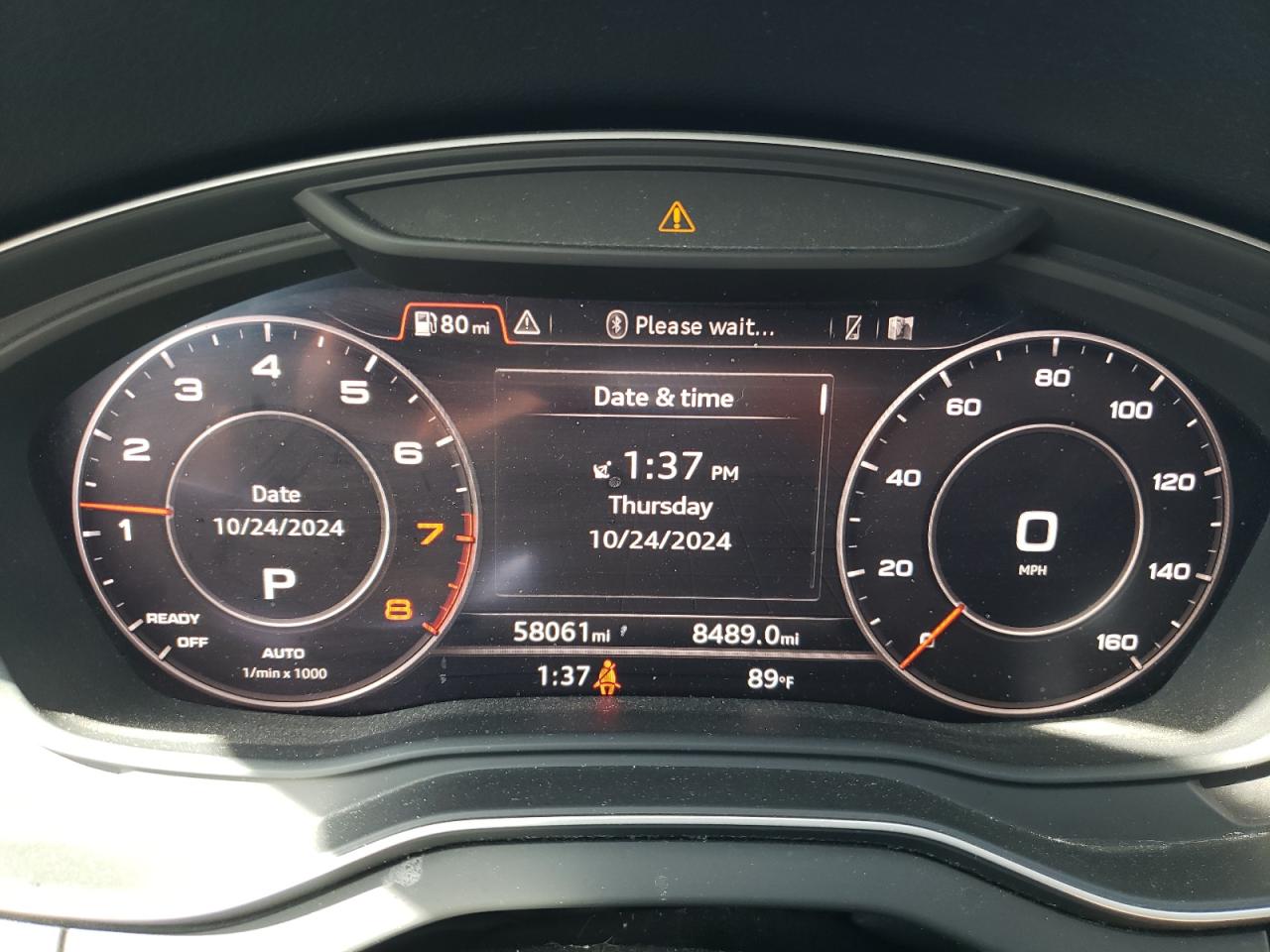 2018 Audi Q5 VIN WA1BNAFY5J2201762 Copart auction photo, front end damage thumbnail 9