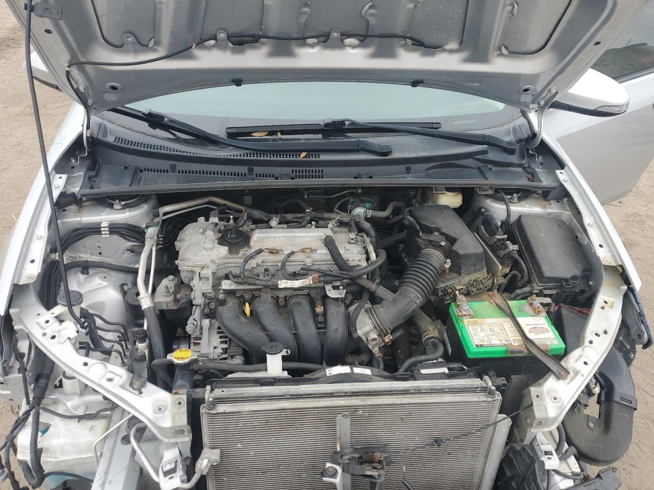 2016 Toyota Corolla VIN 2T1BURHE0GC557413 Copart auction photo, front end damage thumbnail 11