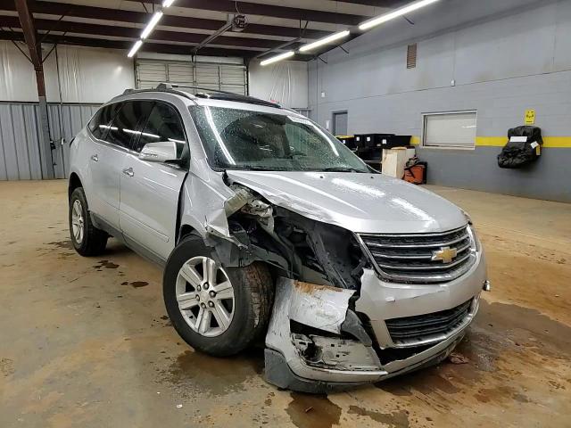 2013 Chevrolet Traverse VIN 1GNKVJKD4DJ218790 Copart auction photo, front end / undercarriage damage thumbnail 12