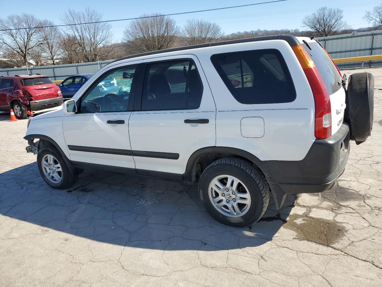 2004 Honda CR-V VIN SHSRD78834U251609 Copart auction photo, front end damage thumbnail 2