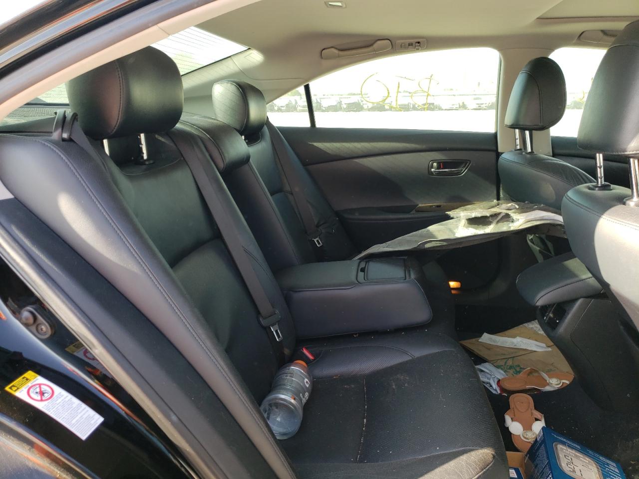 2011 Lexus ES VIN JTHBK1EG9B2428394 Copart auction photo, front end / undercarriage damage thumbnail 6