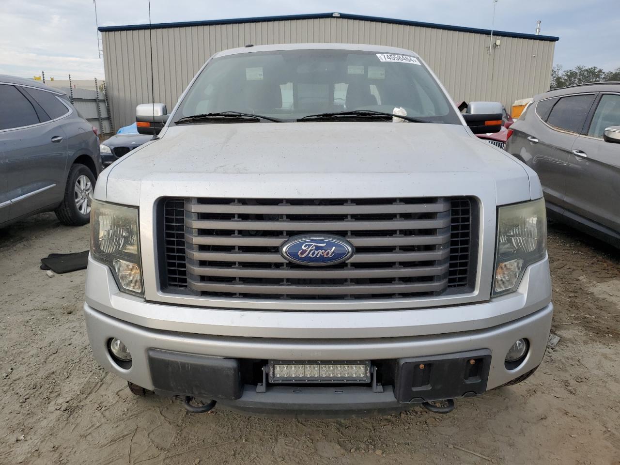 2011 Ford F-150 VIN 1FTFW1ET8BFB37897 Copart auction photo, top/roof damage thumbnail 5