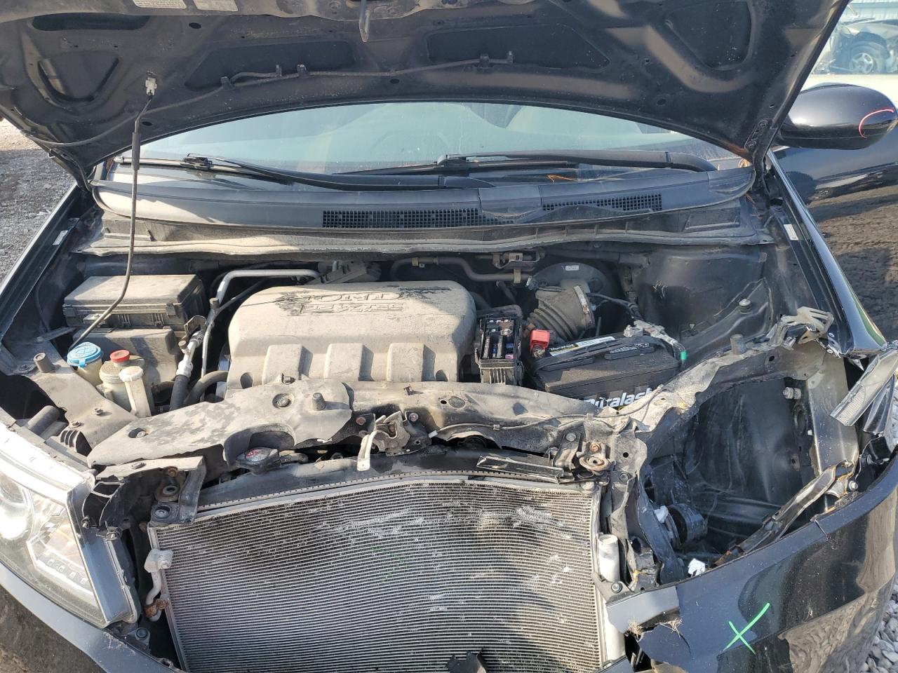 2016 Honda Odyssey VIN 5FNRL5H3XGB133080 Copart auction photo, front end damage thumbnail 12