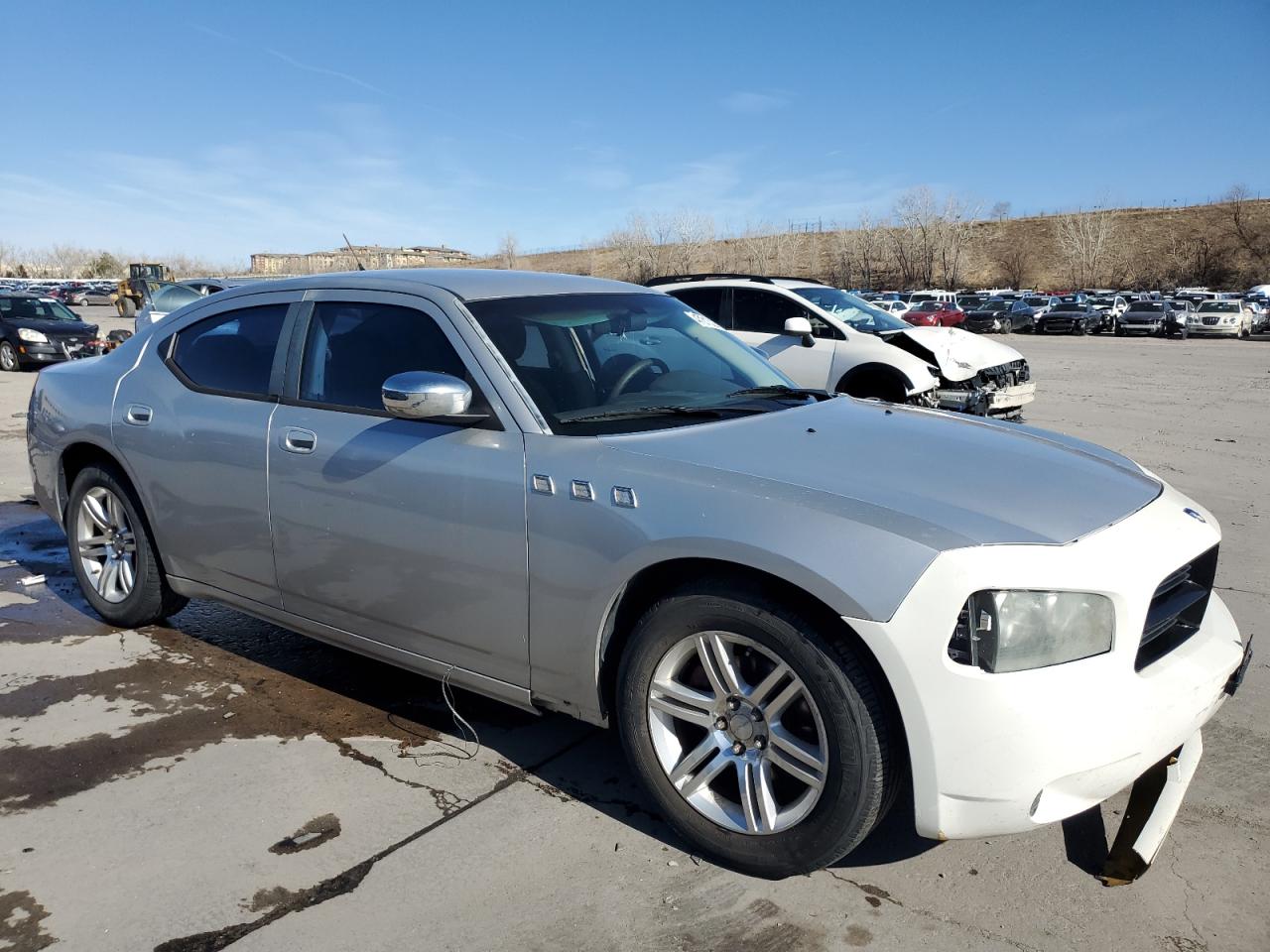 2008 Dodge Charger VIN 2B3KA43R58H153845 Copart auction photo, side / hail damage thumbnail 4