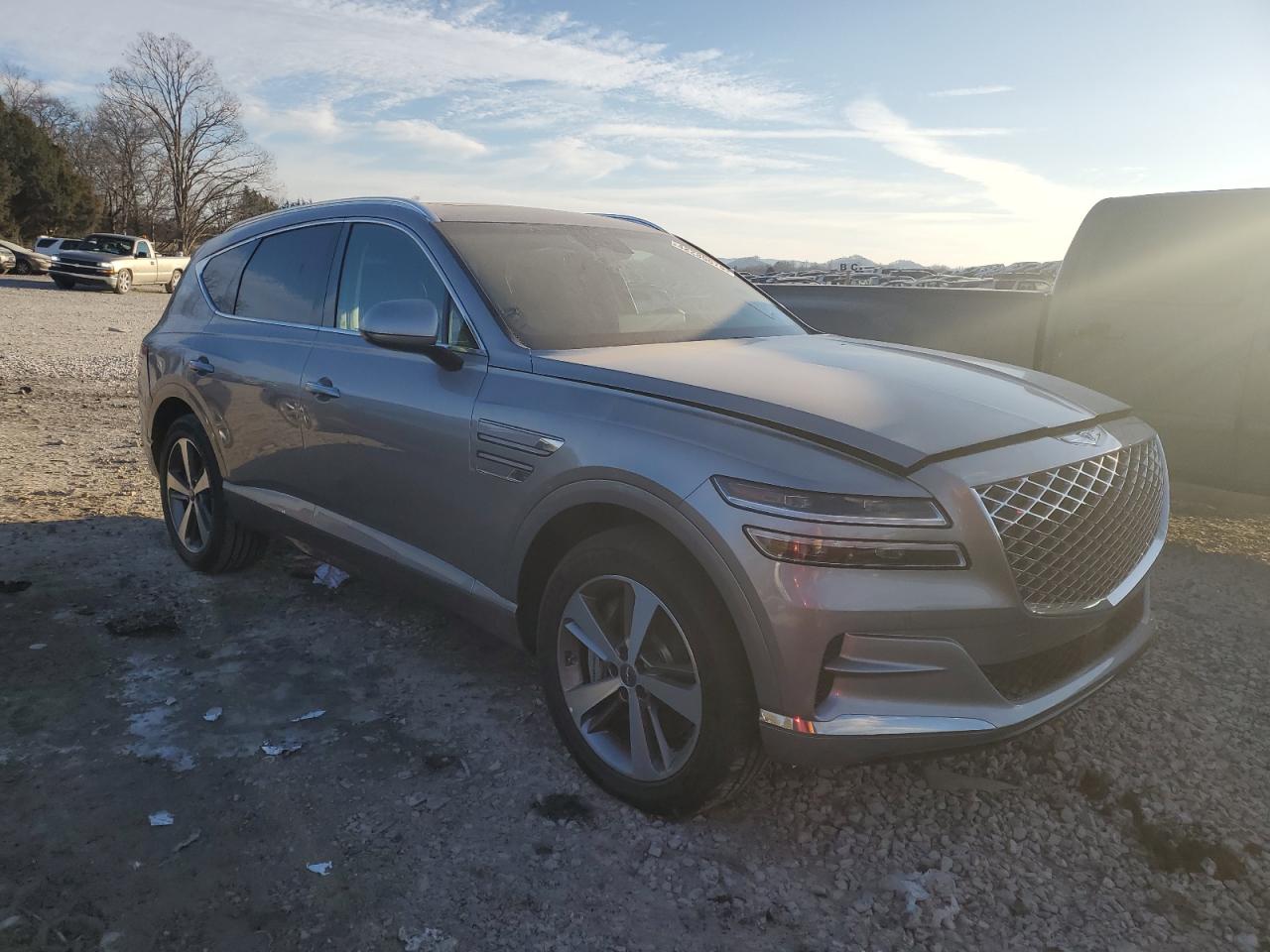 2021 Genesis Gv80 VIN KMUHCESC6MU039590 Copart auction photo, mechanical / minor dent/scratches damage thumbnail 4