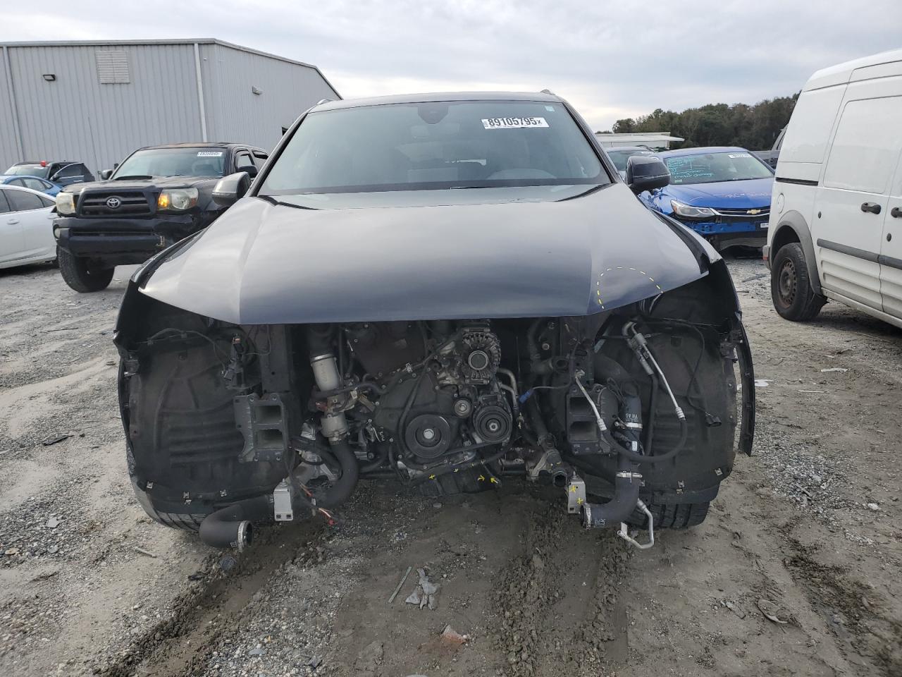 2018 Audi Q7 VIN WA1LHAF78JD037589 Copart auction photo, front end damage thumbnail 5