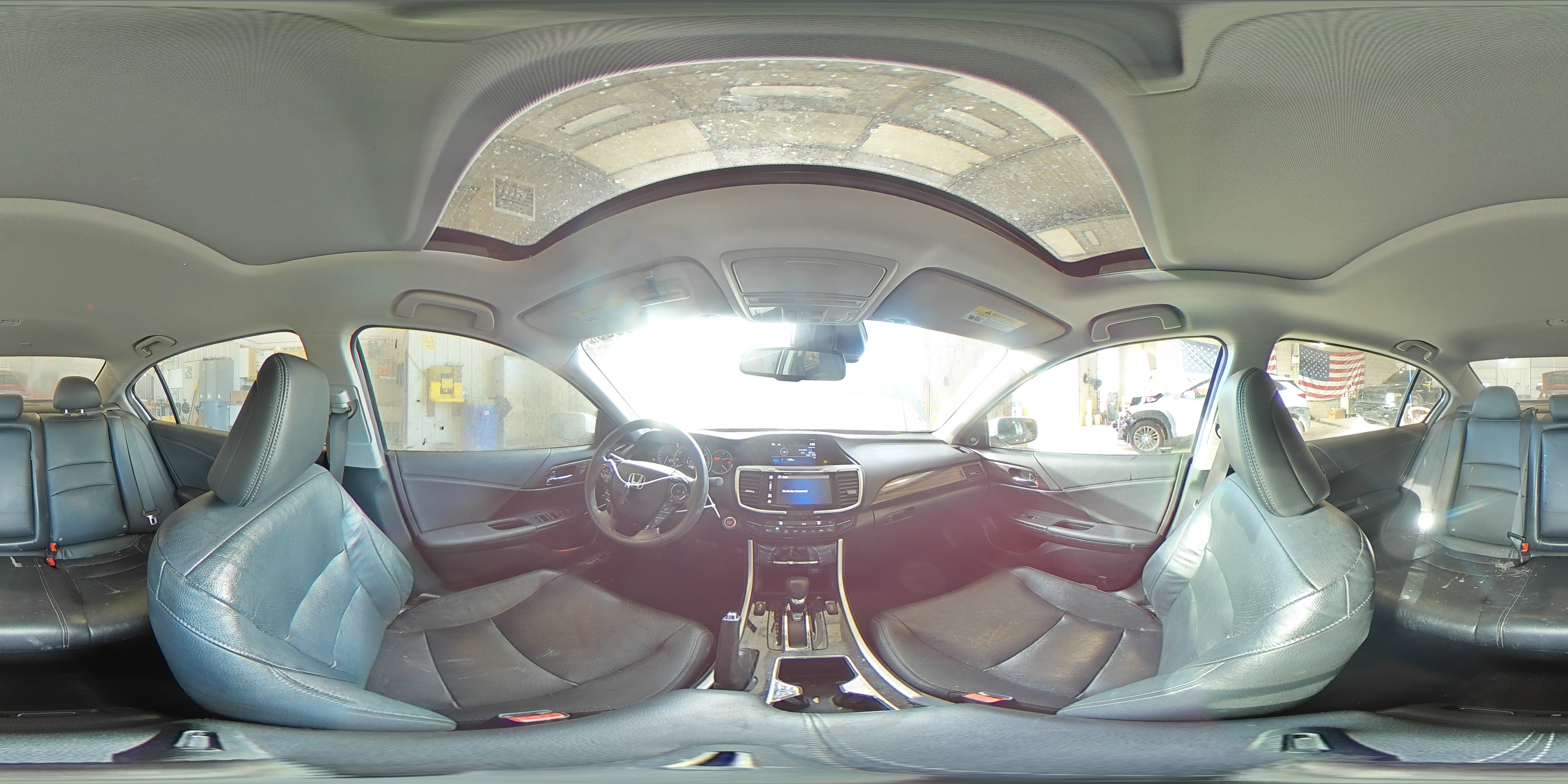 2016 Honda Accord VIN 1HGCR3F95GA031938 Copart auction photo, front end / side damage thumbnail 13