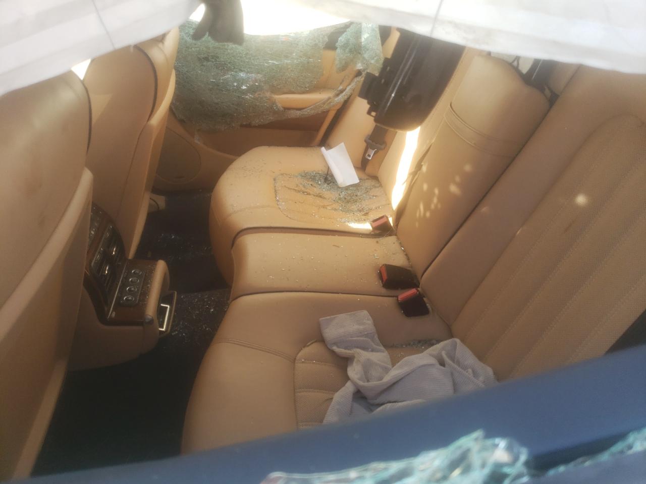 2008 Maserati Quattroporte VIN ZAMFE39A380033185 Copart auction photo, rollover damage thumbnail 6