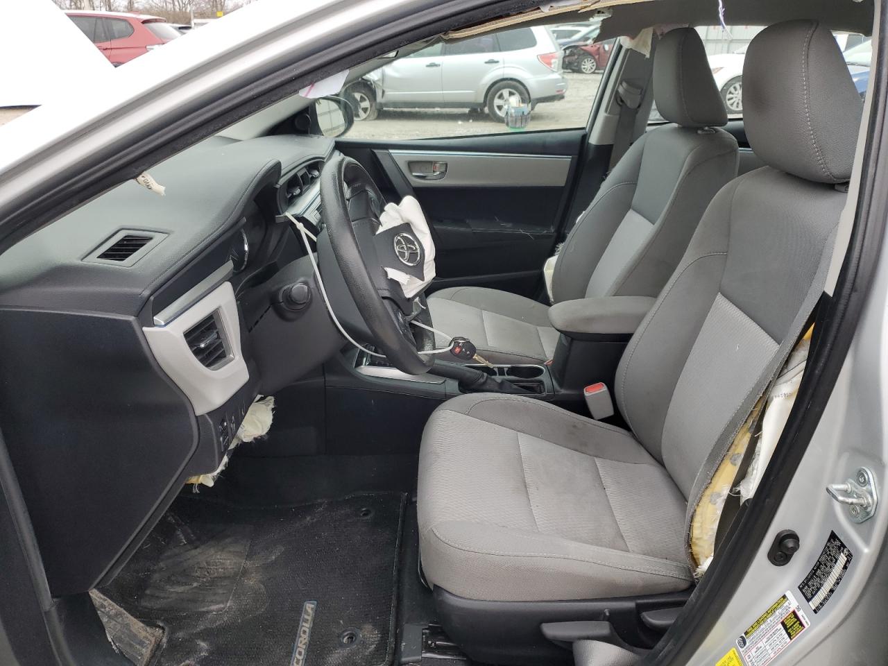 2015 Toyota Corolla VIN 2T1BURHE3FC368818 Copart auction photo, front end damage thumbnail 7