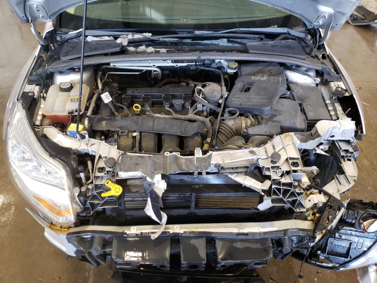 2012 Ford Focus VIN 1FAHP3K22CL242859 Copart auction photo, front end damage thumbnail 11