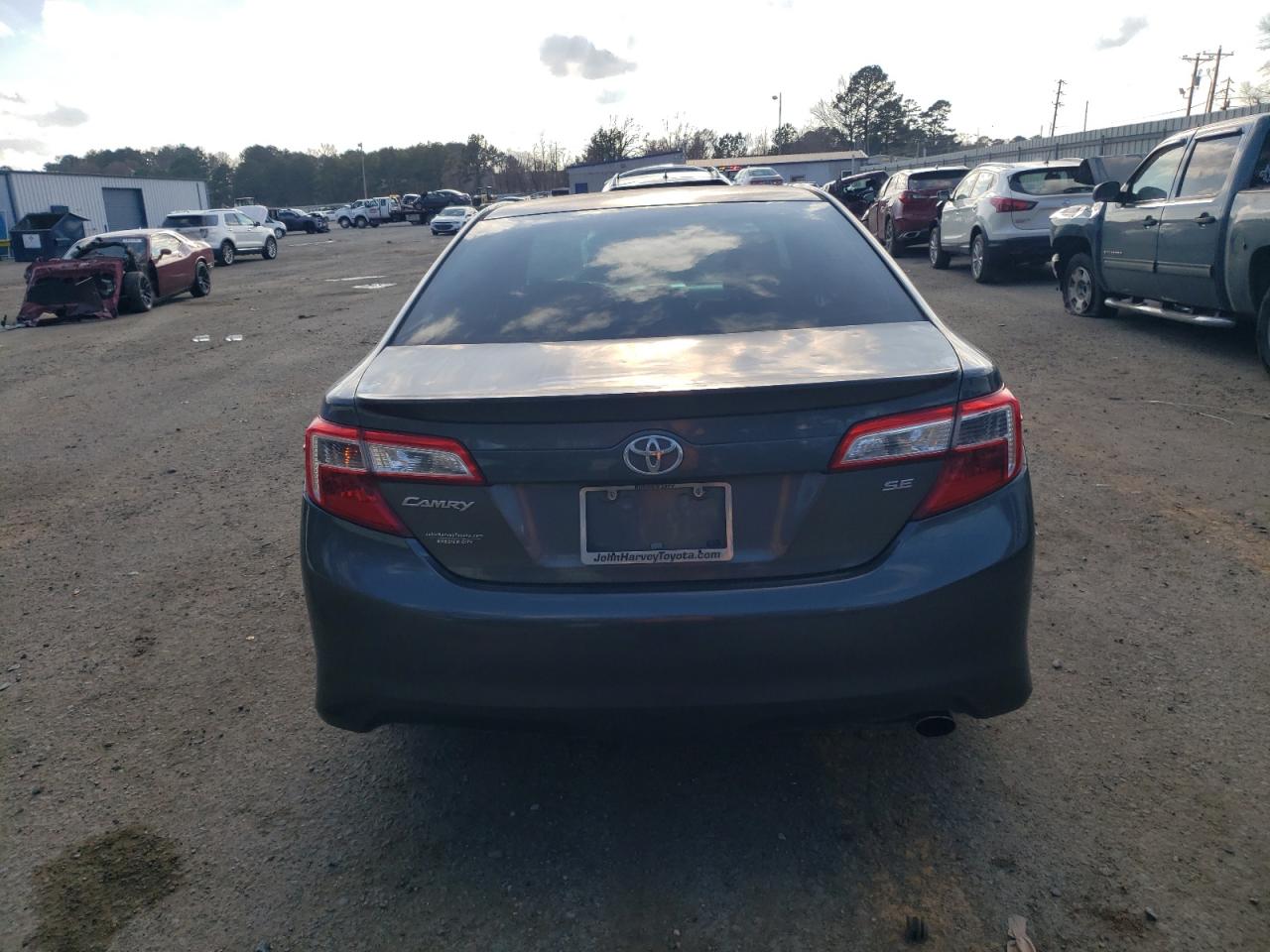 2013 Toyota Camry VIN 4T1BF1FK0DU298159 Copart auction photo, front end / side damage thumbnail 6