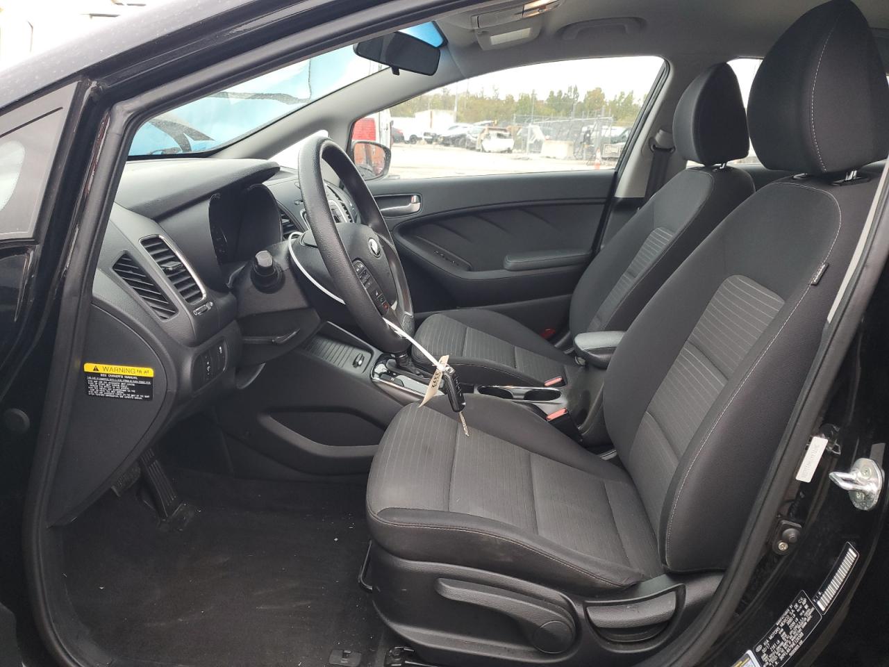 2017 KIA Forte VIN 3KPFL4A79HE126588 Copart auction photo, front end damage thumbnail 7