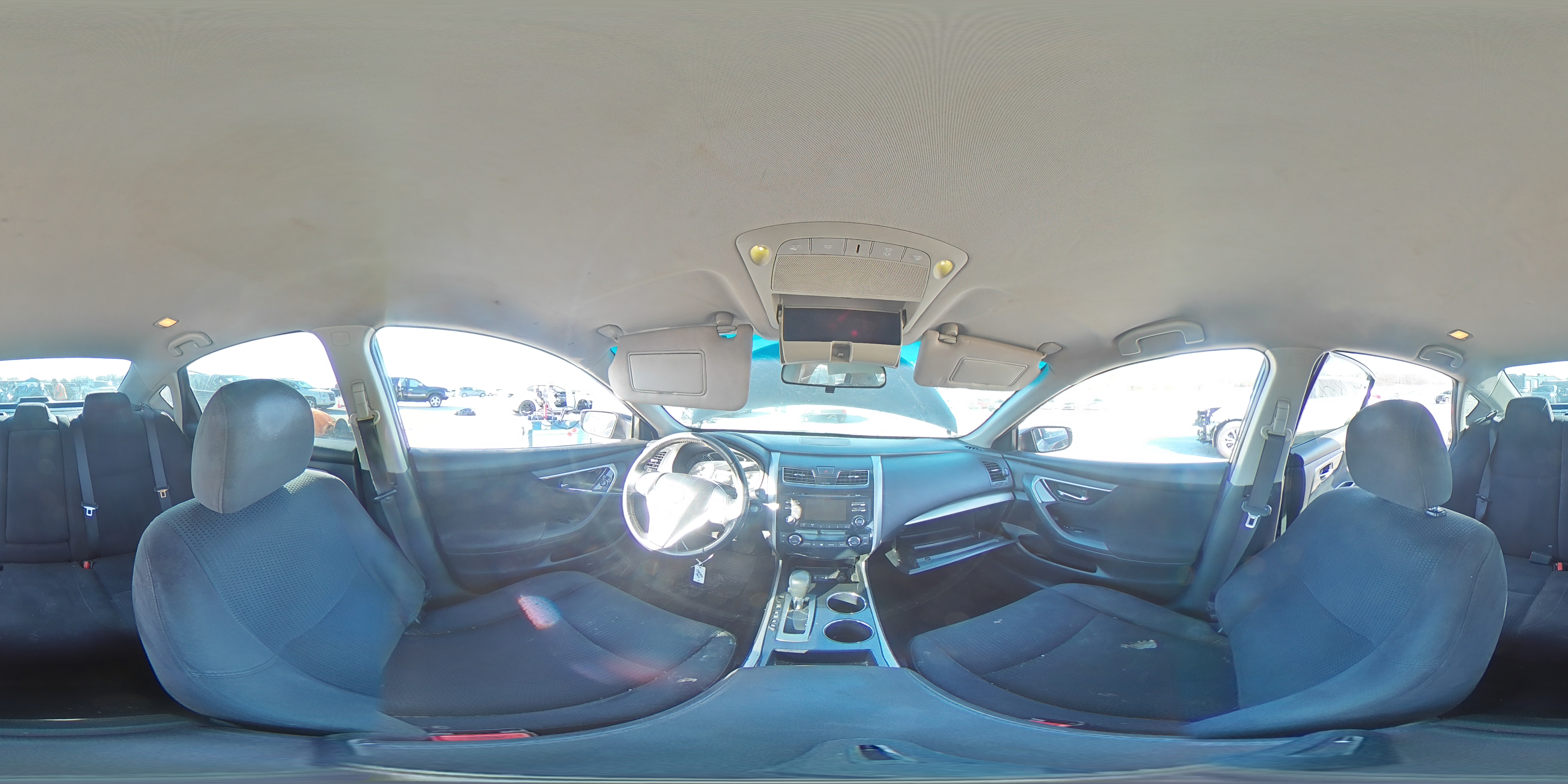 2014 Nissan Altima VIN 1N4AL3AP4EC121666 Copart auction photo, front end / rear end damage thumbnail 13