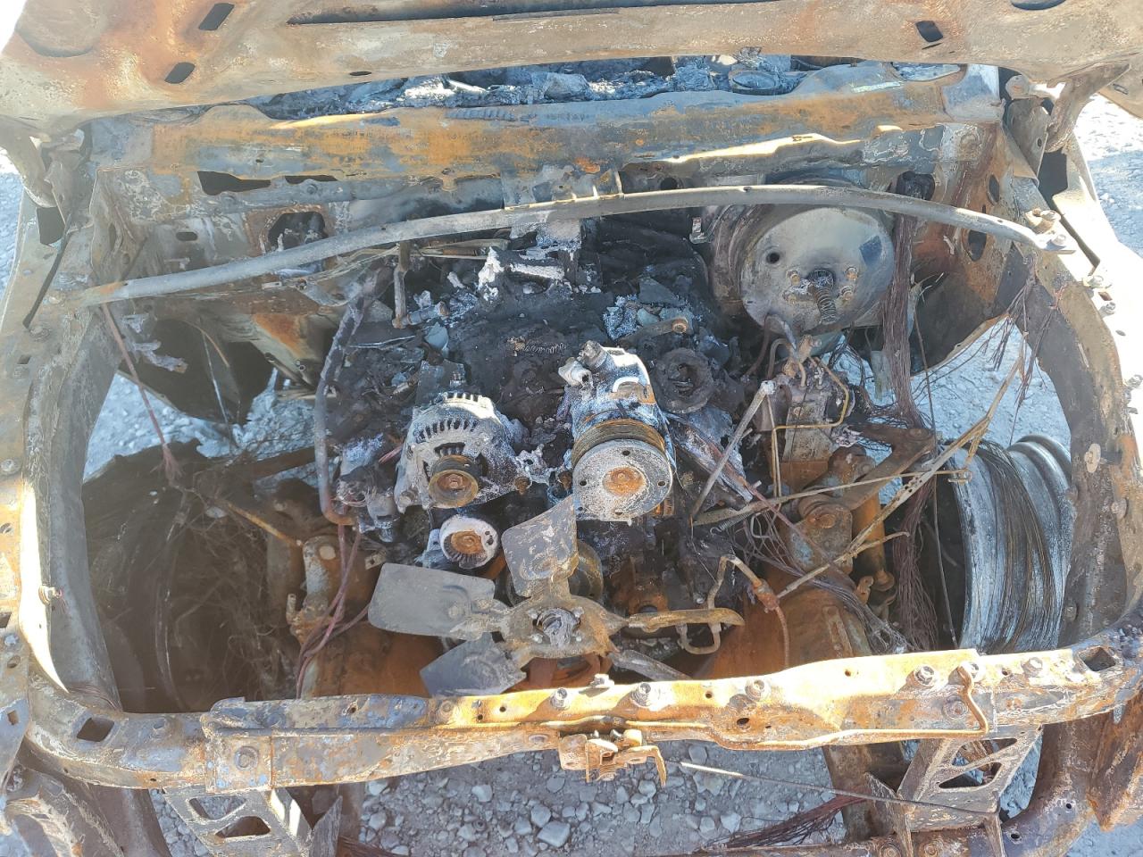 2004 Dodge Durango VIN 1D4HB58D64F241343 Copart auction photo, burn - engine / burn - interior damage thumbnail 12