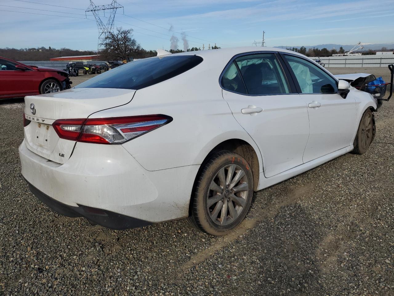 2019 Toyota Camry VIN 4T1B11HK8KU804880 Copart auction photo, front end / side damage thumbnail 3