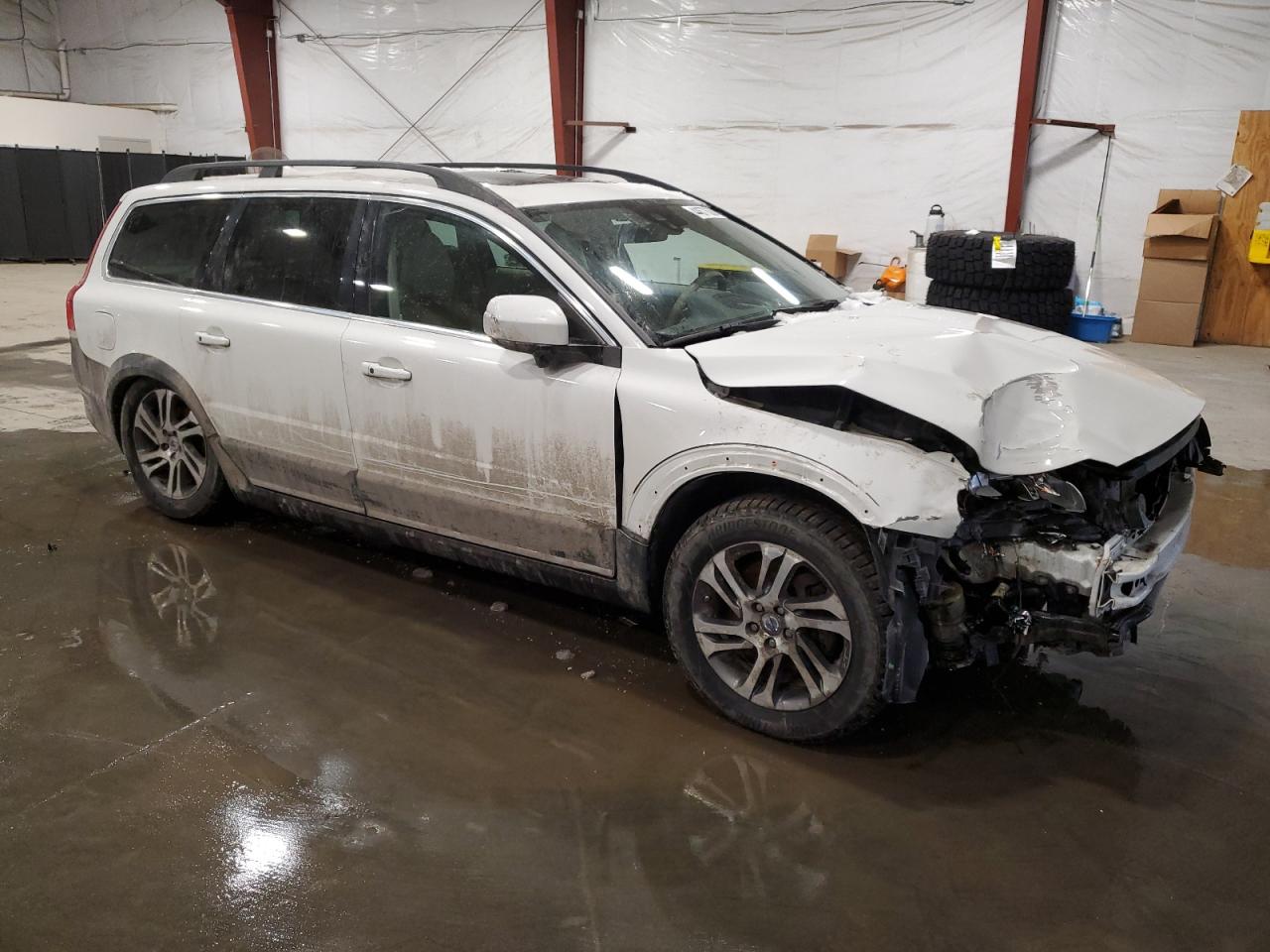 2014 Volvo XC70 VIN YV4940BZ0E1176908 Copart auction photo, front end / mechanical damage thumbnail 4