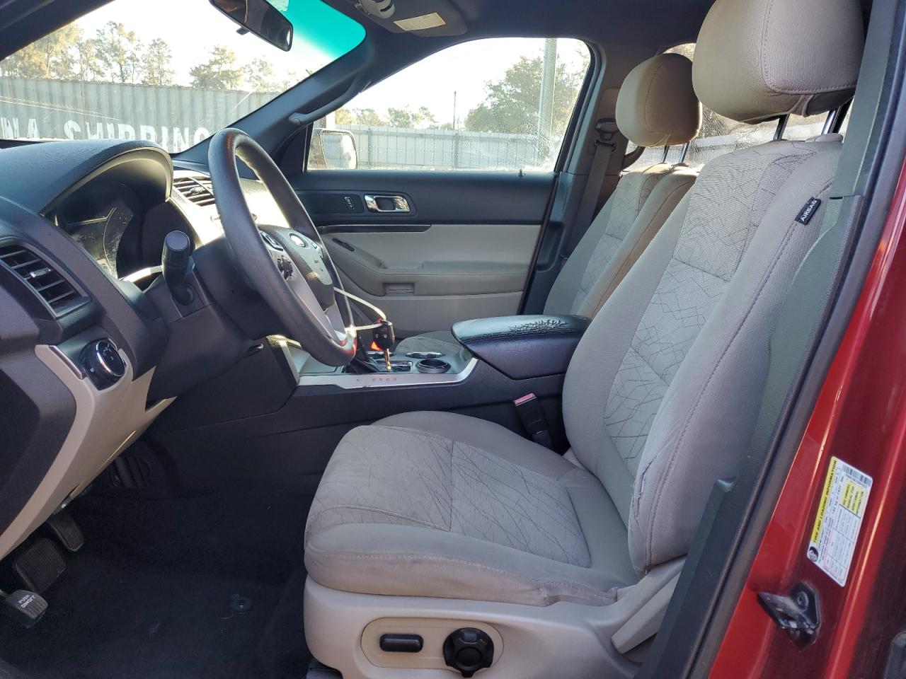 2014 Ford Explorer VIN 1FM5K7B81EGB45022 Copart auction photo, front end damage thumbnail 7