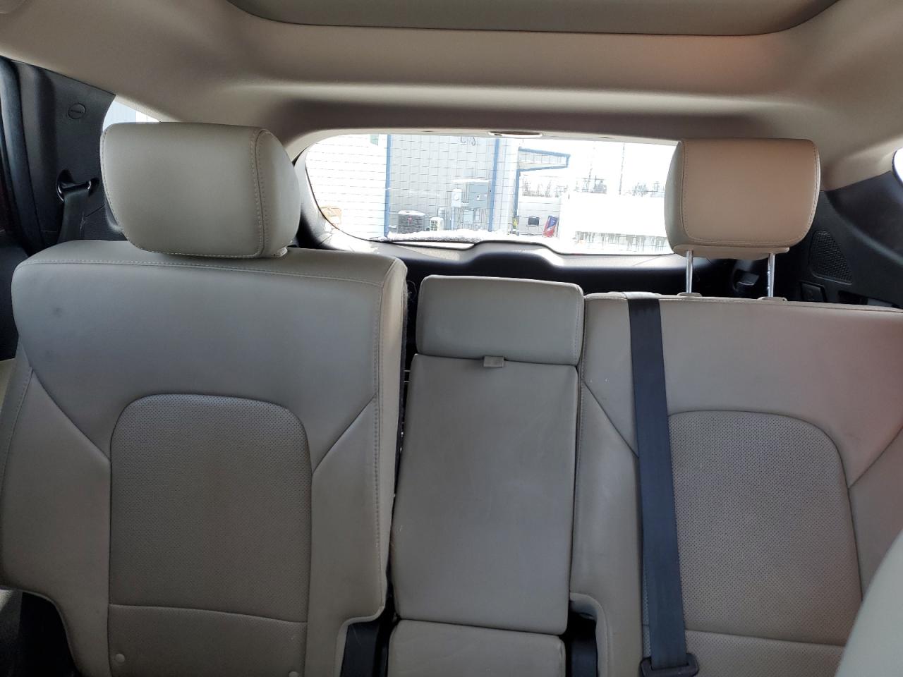 2017 Hyundai Santa Fe VIN 5XYZW4LA2HG462681 Copart auction photo, rear end / side damage thumbnail 10