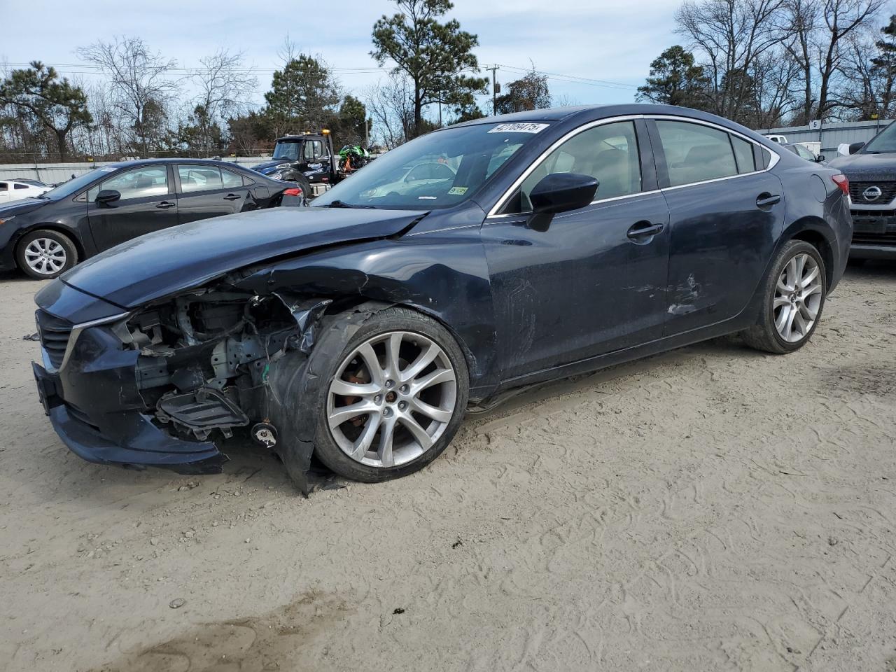 2015 Mazda 6 VIN JM1GJ1V59F1182600