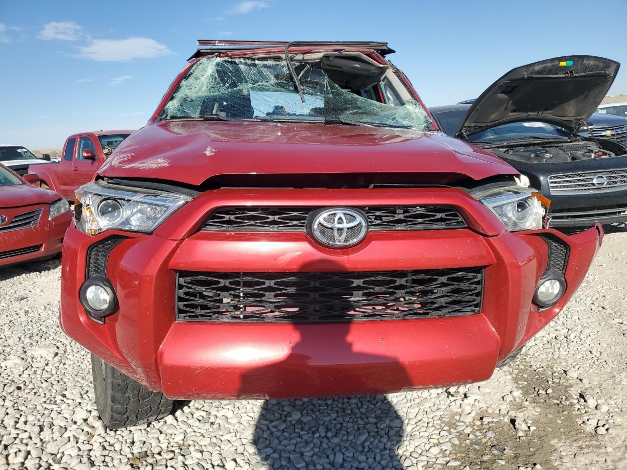 2016 Toyota 4Runner VIN JTEBU5JR3G5364851 Copart auction photo, rollover damage thumbnail 5