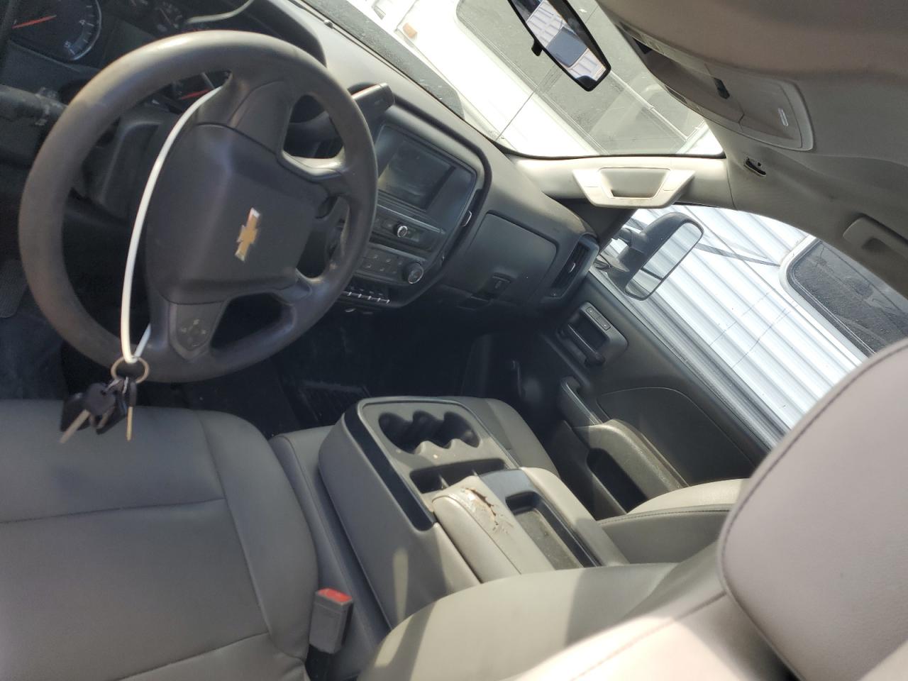 2018 Chevrolet Silverado VIN 1GB3KYCY6JF215859 Copart auction photo, front end / side damage thumbnail 8