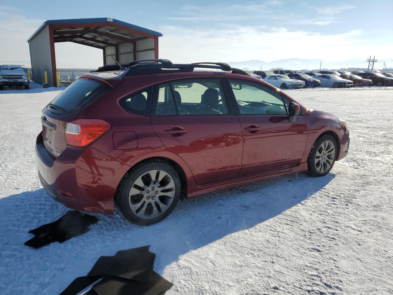 2013 Subaru Impreza VIN JF1GPAR60D2854266 Copart auction photo, rear end / minor dent/scratches damage thumbnail 3