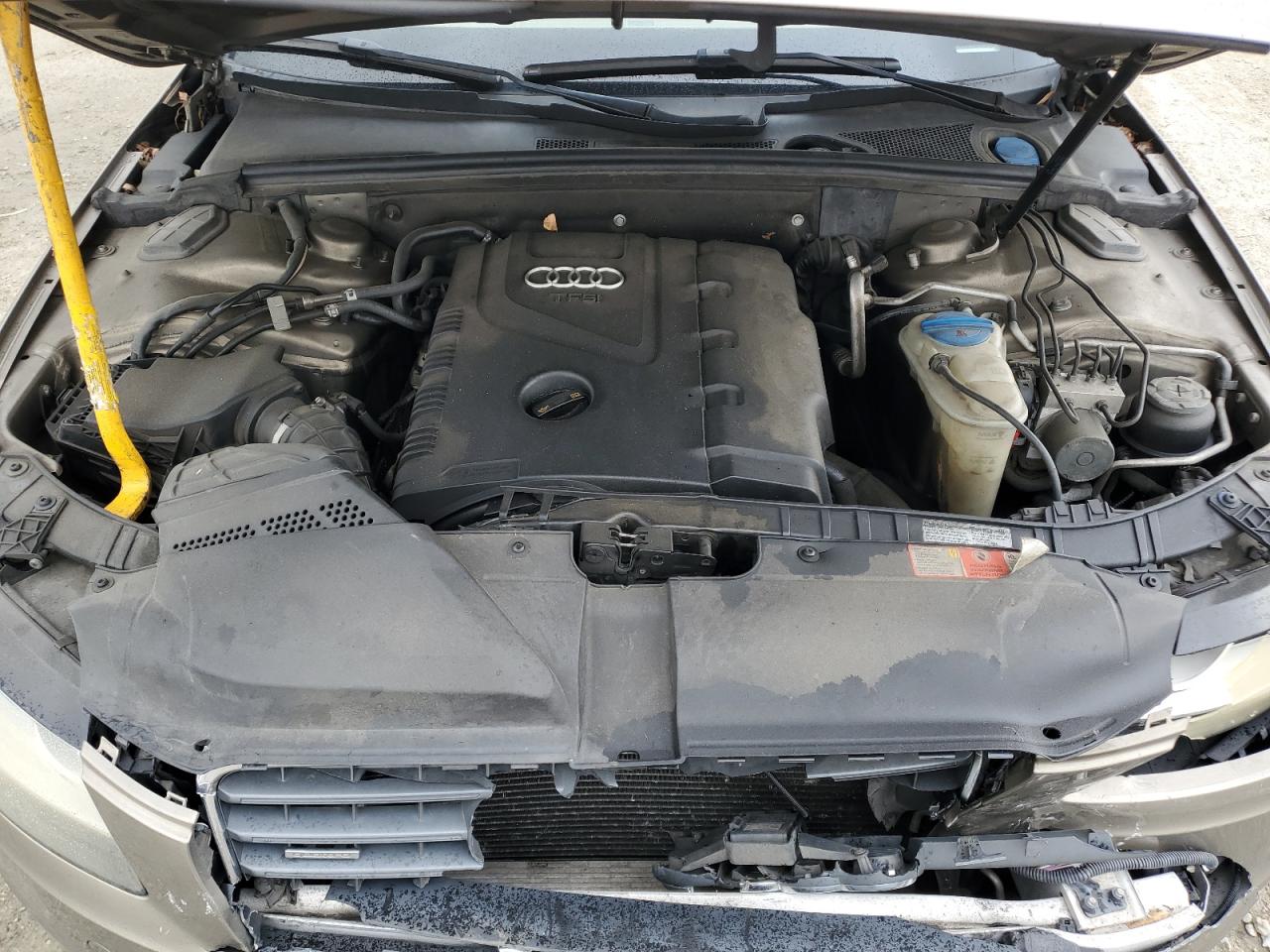2010 Audi A4 VIN WAUBFAFL3AN047300 Copart auction photo, front end / side damage thumbnail 11
