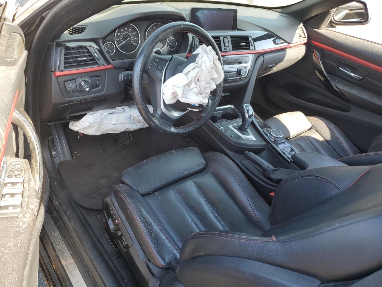 2015 BMW 4er VIN WBA3V7C51FP772034 Copart auction photo, front end / rear end damage thumbnail 8