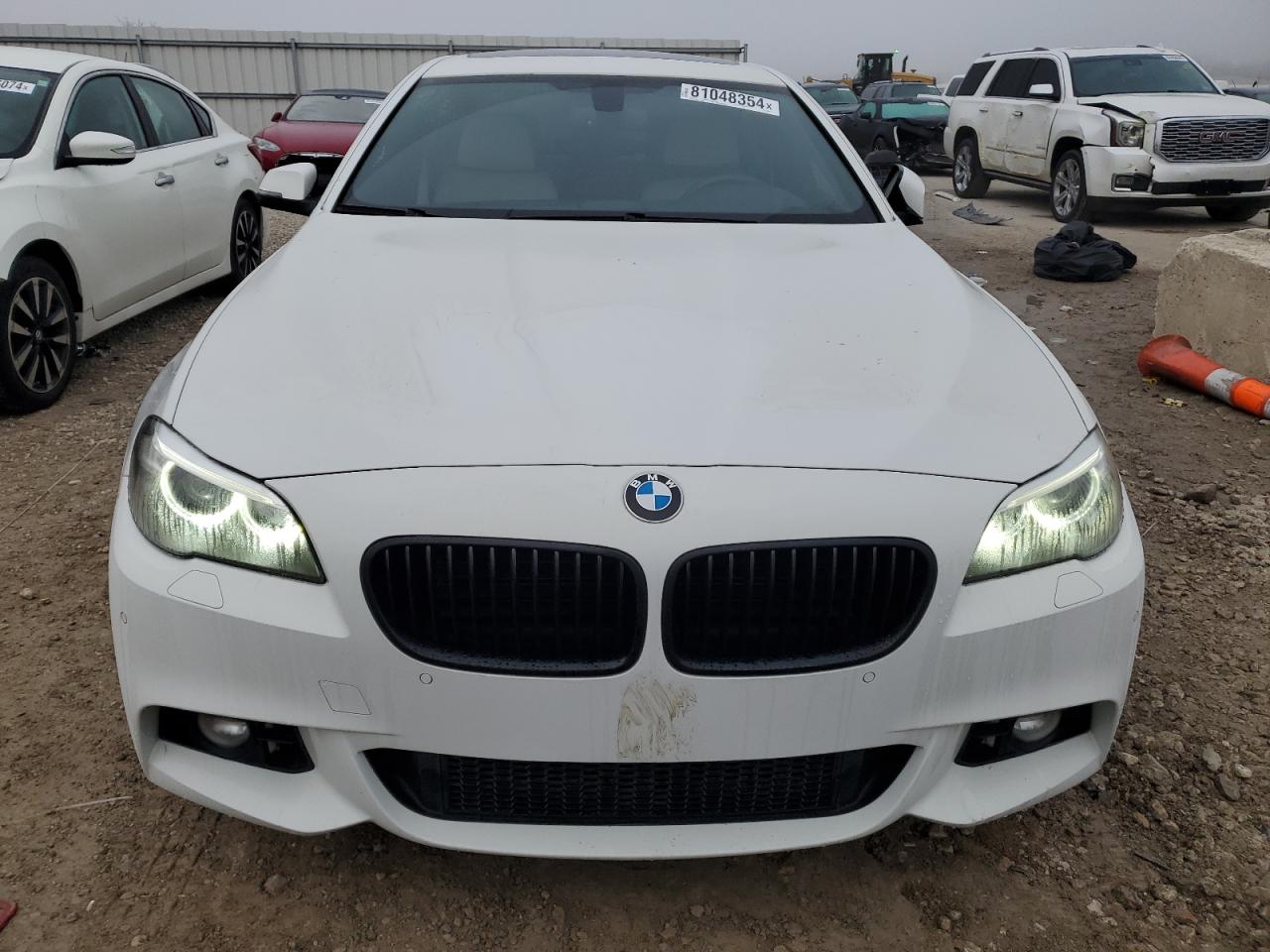 2016 BMW 5er VIN WBA5B1C59GG553564 Copart auction photo, rear end damage thumbnail 5