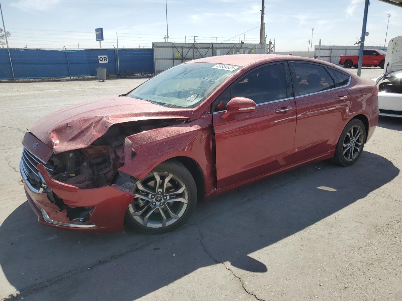 2020 Ford Fusion VIN 3FA6P0CD5LR195737