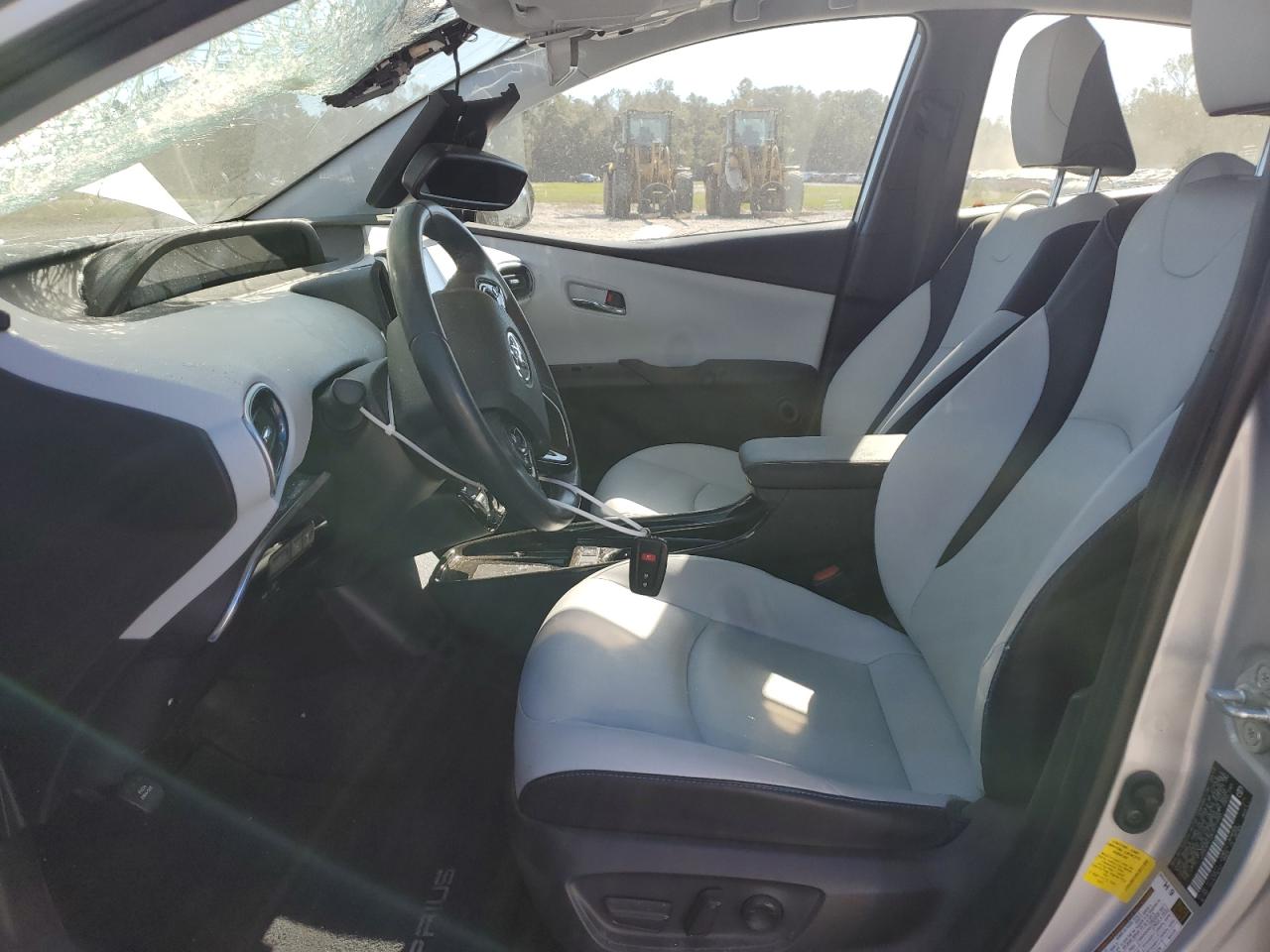 2019 Toyota Prius VIN JTDKARFU0K3077490 Copart auction photo, all over damage thumbnail 7