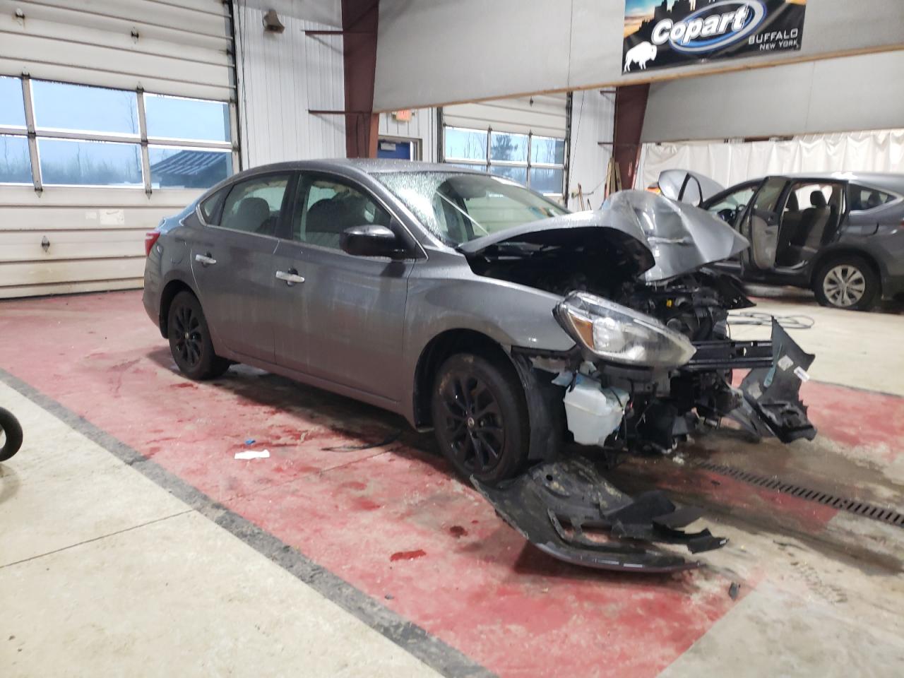 2018 Nissan Sentra VIN 3N1AB7AP1JY339203 Copart auction photo, front end damage thumbnail 4