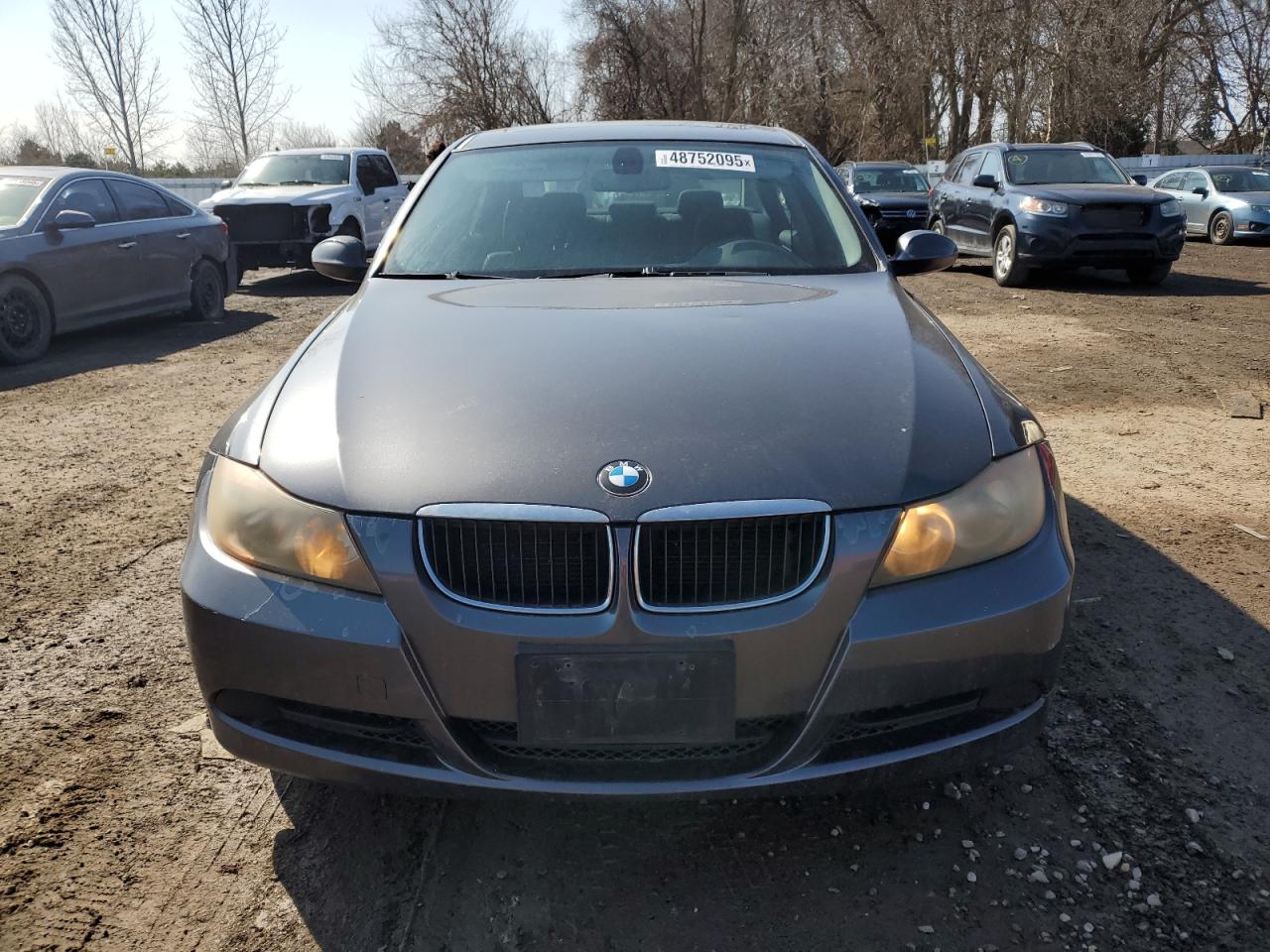 2007 BMW 3er VIN WBAVH13507KC96177 Copart auction photo, side / rear end damage thumbnail 5
