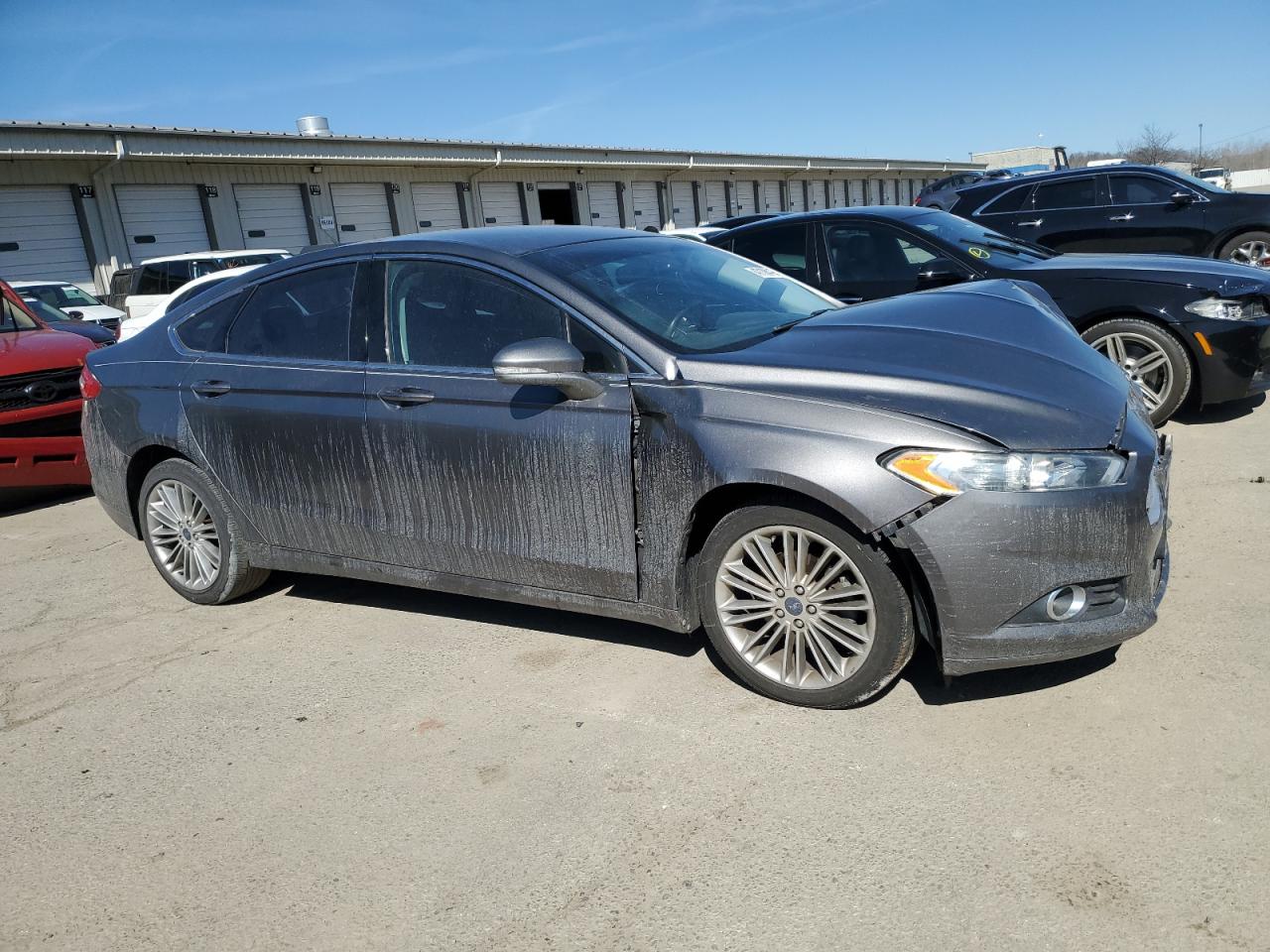 2014 Ford Fusion VIN 3FA6P0H99ER340723 Copart auction photo, front end / rear end damage thumbnail 4