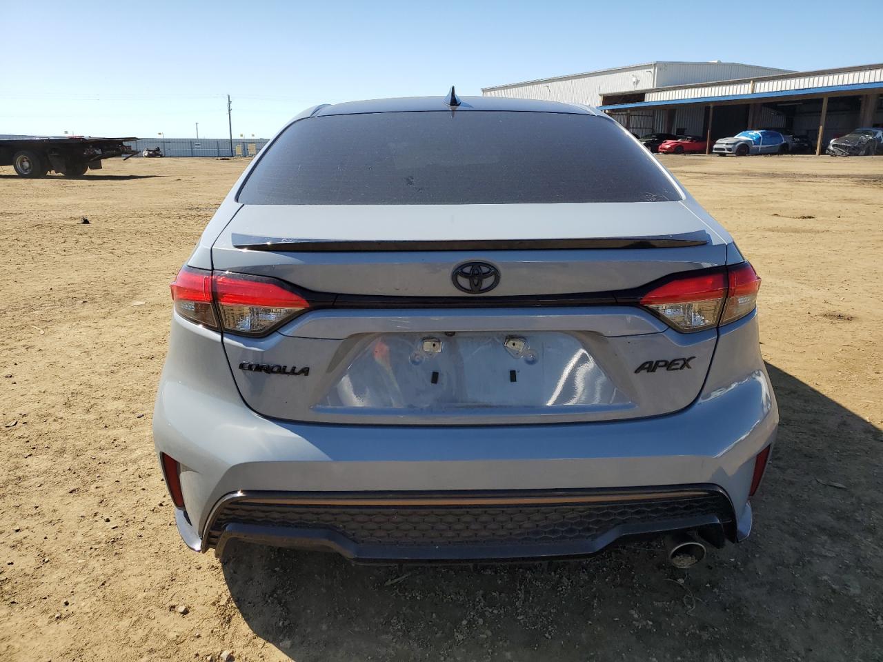 2022 Toyota Corolla VIN 5YFT4MCE7NP112484 Copart auction photo, vandalism damage thumbnail 6