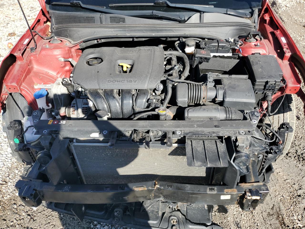 2019 KIA Forte VIN 3KPF24AD5KE035656 Copart auction photo, front end damage thumbnail 11