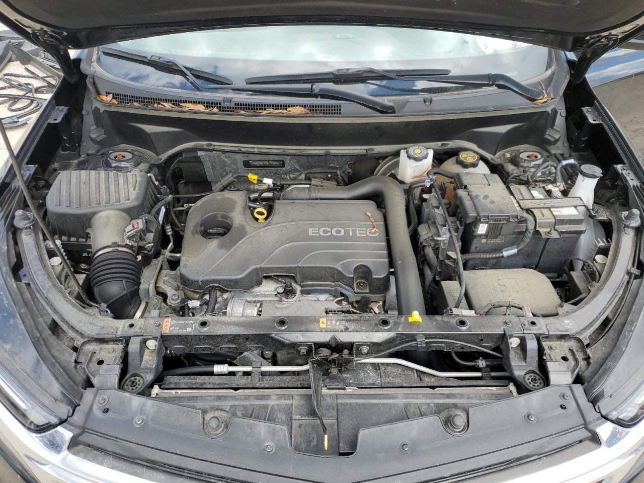 2022 Chevrolet Equinox VIN 3GNAXUEV4NL262651 Copart auction photo, side damage thumbnail 12