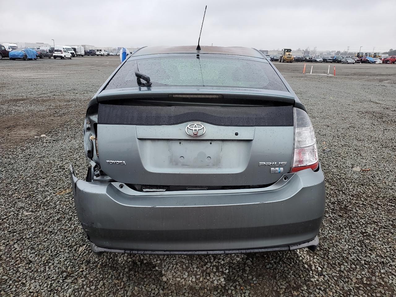 2005 Toyota Prius VIN JTDKB20U553124532 Copart auction photo, front end / rear end damage thumbnail 6
