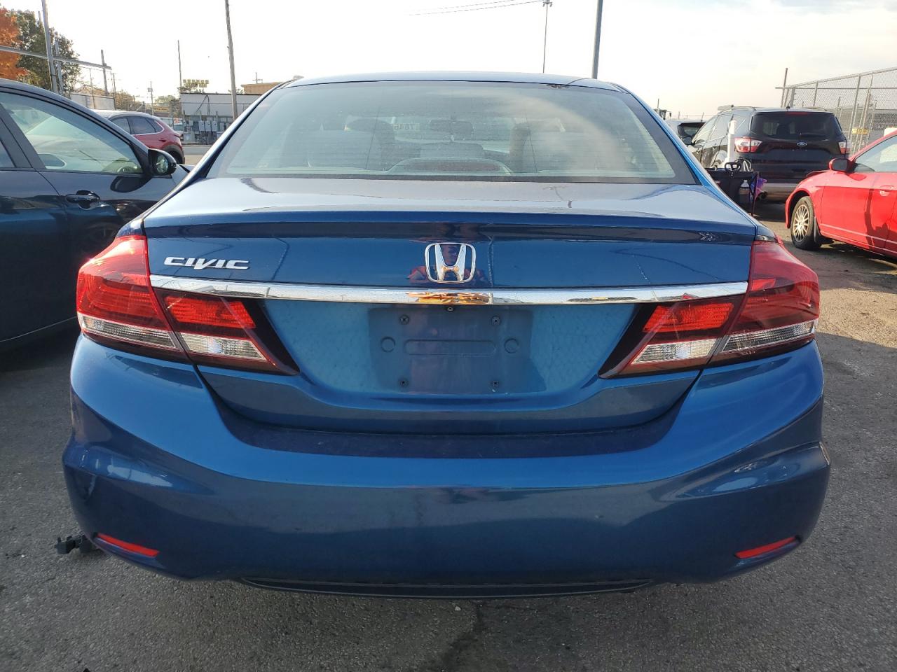 2015 Honda Civic VIN 19XFB2F88FE085747 Copart auction photo, front end damage thumbnail 6