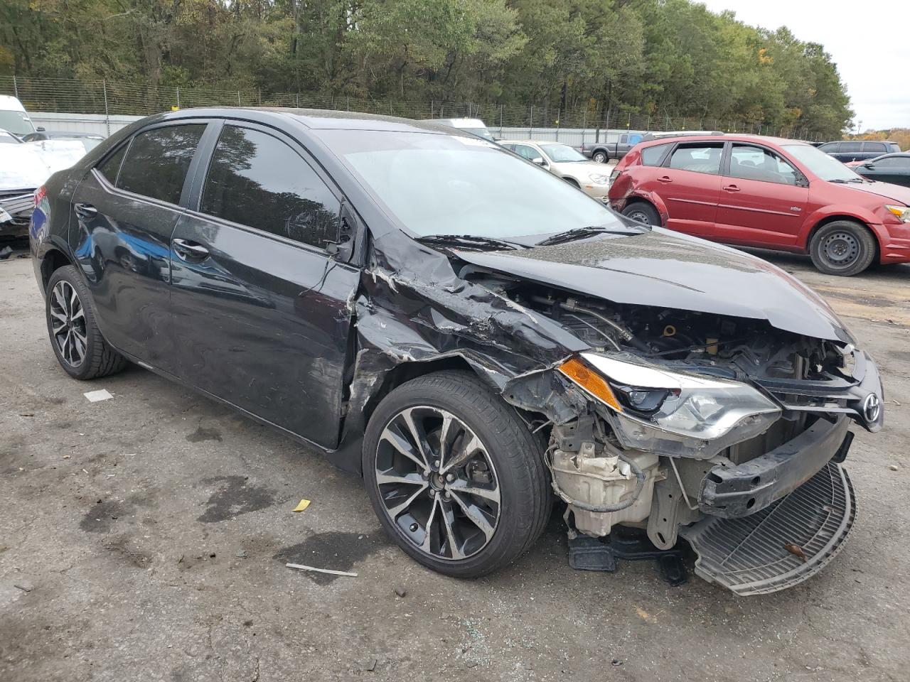 2016 Toyota Corolla VIN 5YFBURHE0GP521656 Copart auction photo, front end damage thumbnail 4