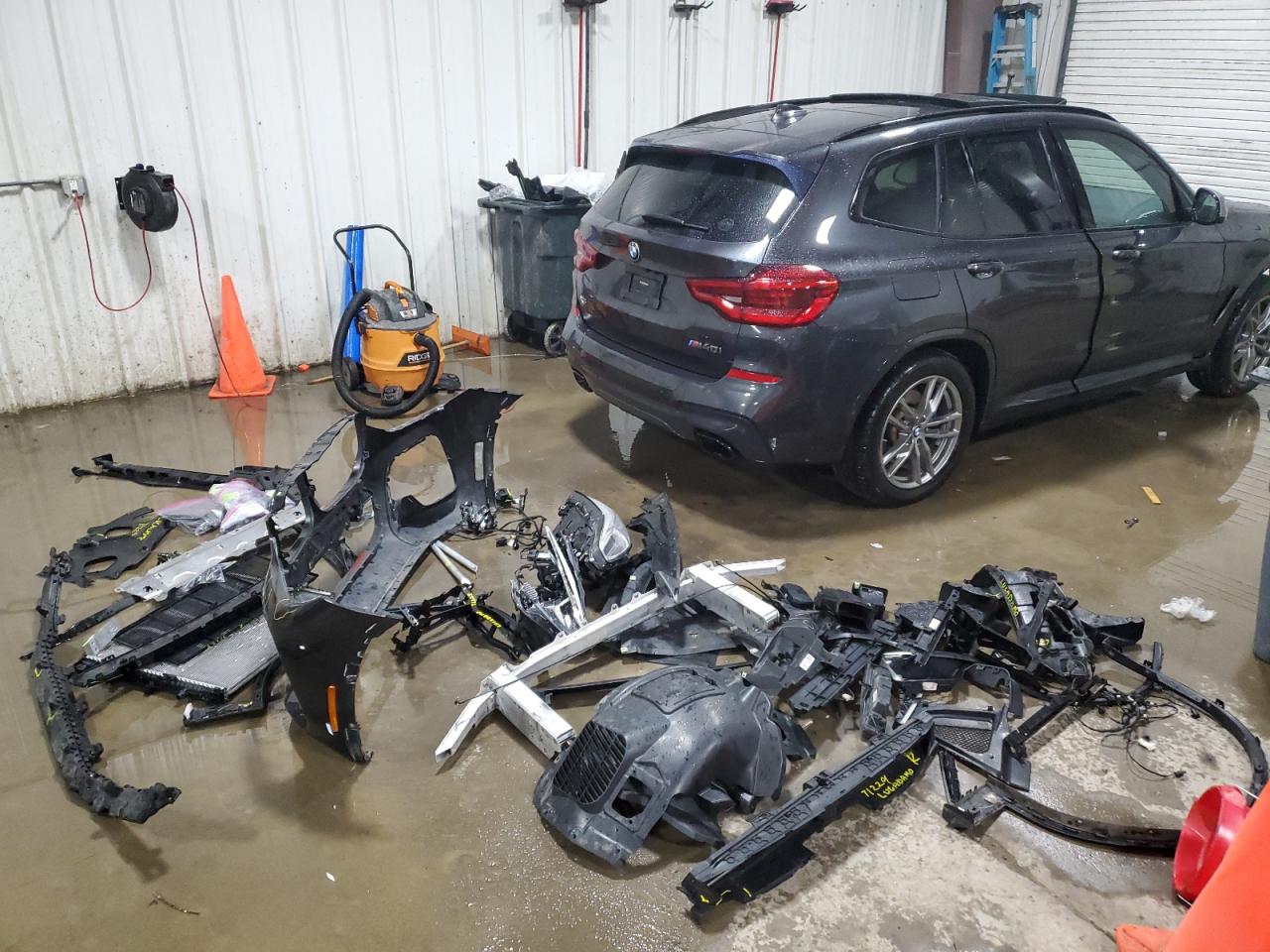 2020 BMW X3 VIN 5UXTY9C06L9C90087 Copart auction photo, all over damage thumbnail 13