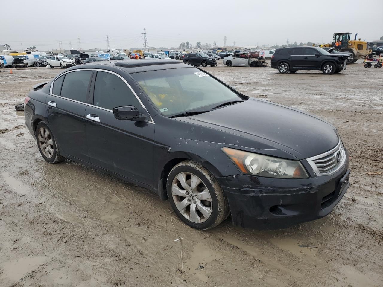2010 Honda Accord VIN 1HGCP3F83AA019615 Copart auction photo, all over damage thumbnail 4