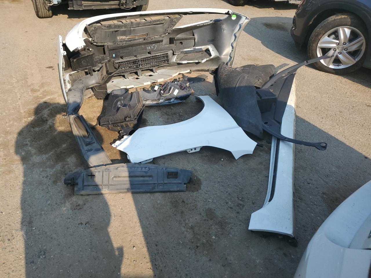 2014 Chevrolet Impala VIN 1G1115SL1EU130593 Copart auction photo, front end damage thumbnail 12