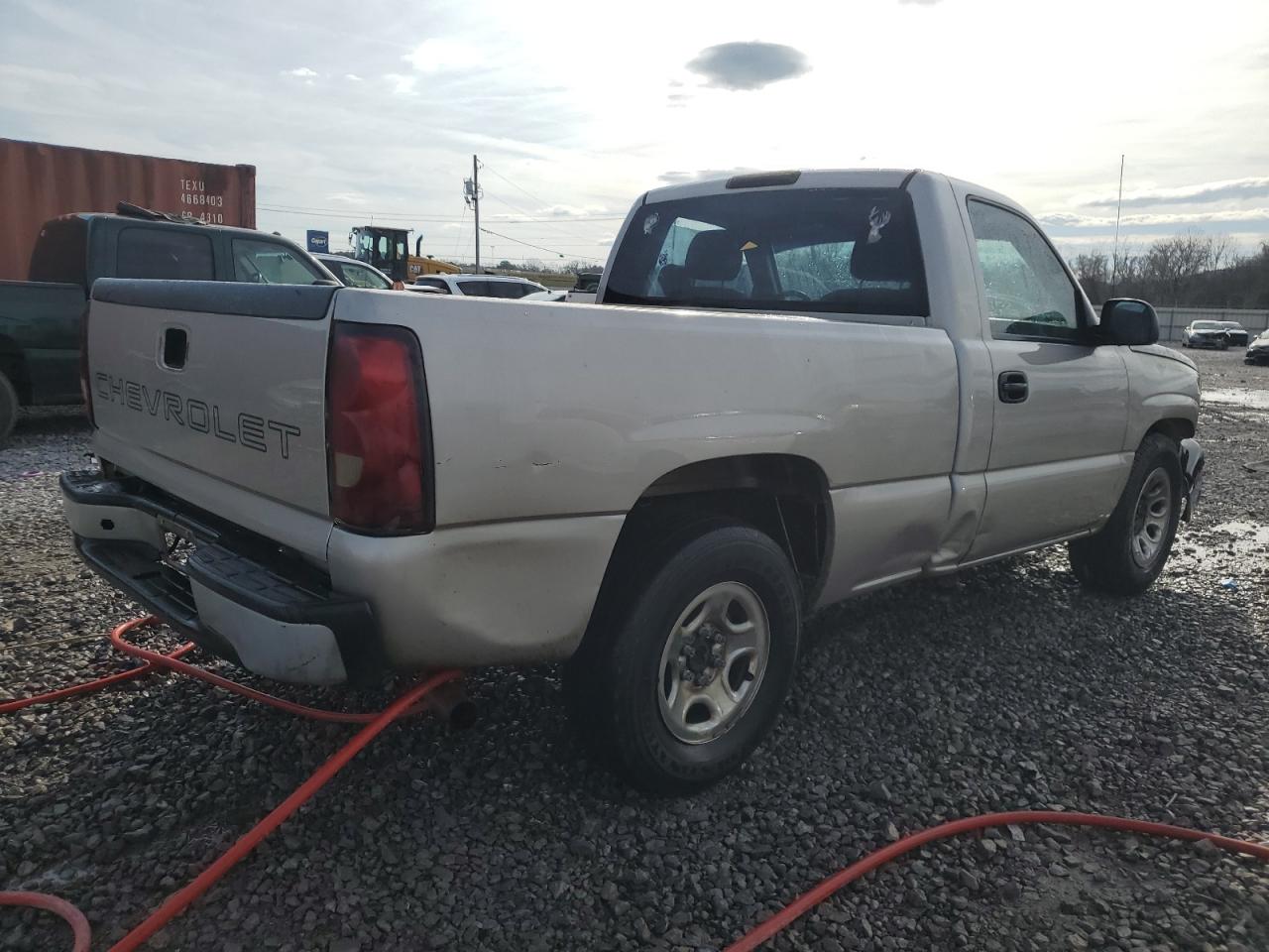 2007 Chevrolet Silverado VIN 3GCEC14X27G212107 Copart auction photo, front end / mechanical damage thumbnail 3