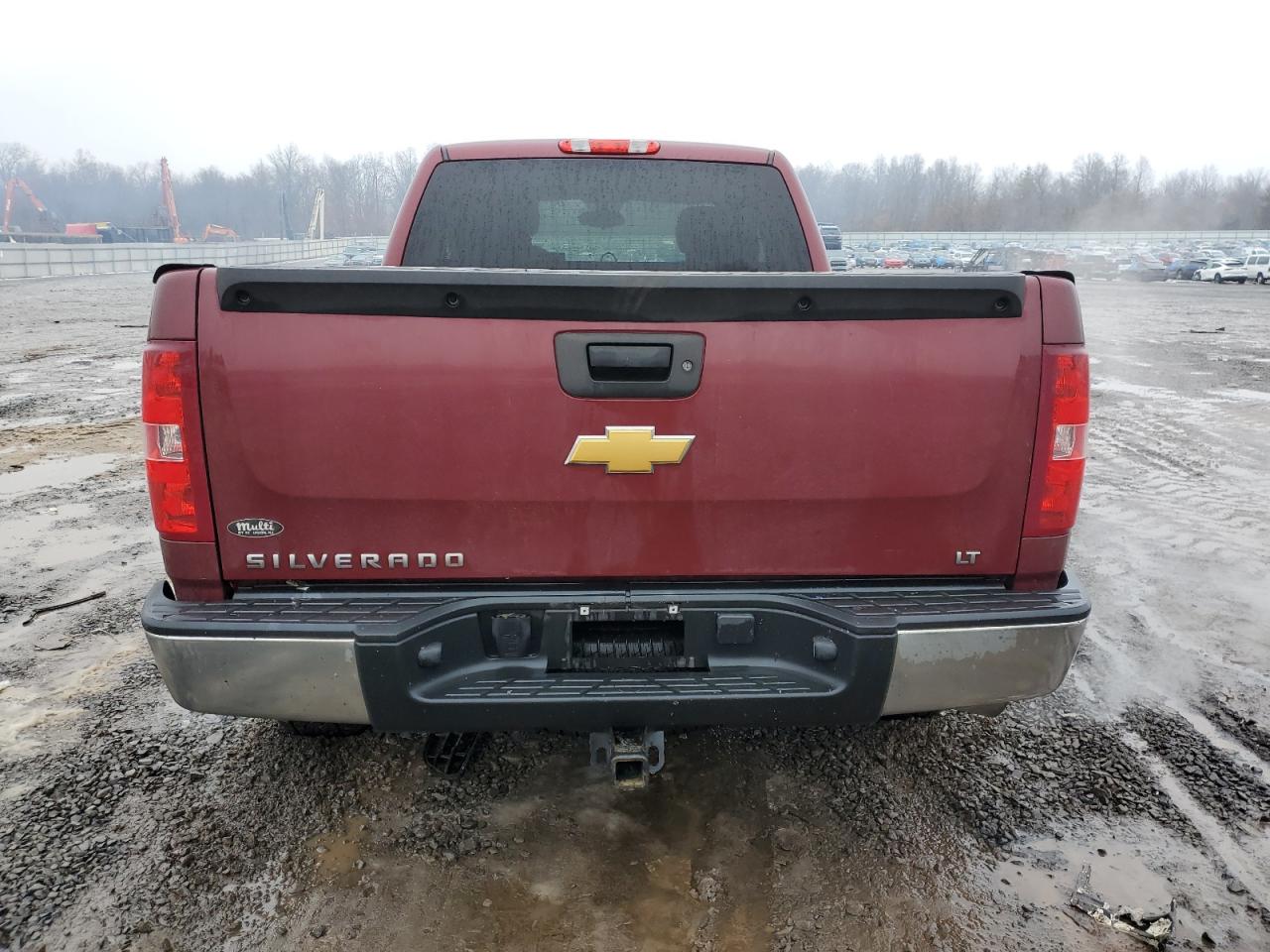 2013 Chevrolet Silverado VIN 1GCRKSE73DZ184211 Copart auction photo, rear end / front end damage thumbnail 6