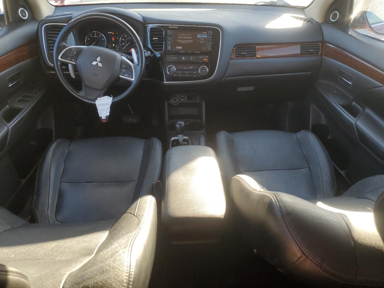 2015 Mitsubishi Outlander VIN JA4JZ4AX8FZ000355 Copart auction photo, front end / side damage thumbnail 8