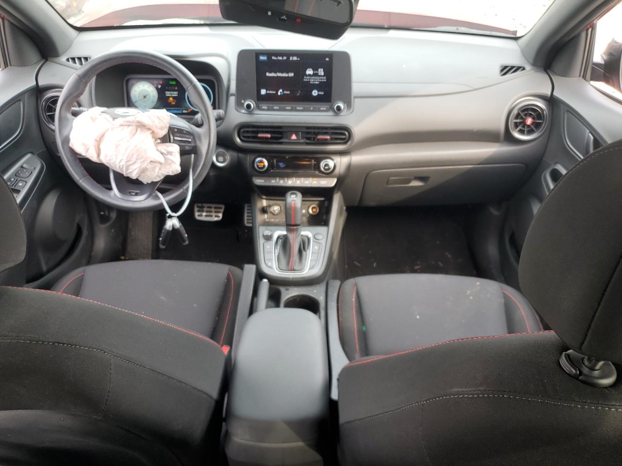 2022 Hyundai Kona VIN KM8K33A36NU903145 Copart auction photo, front end damage thumbnail 8