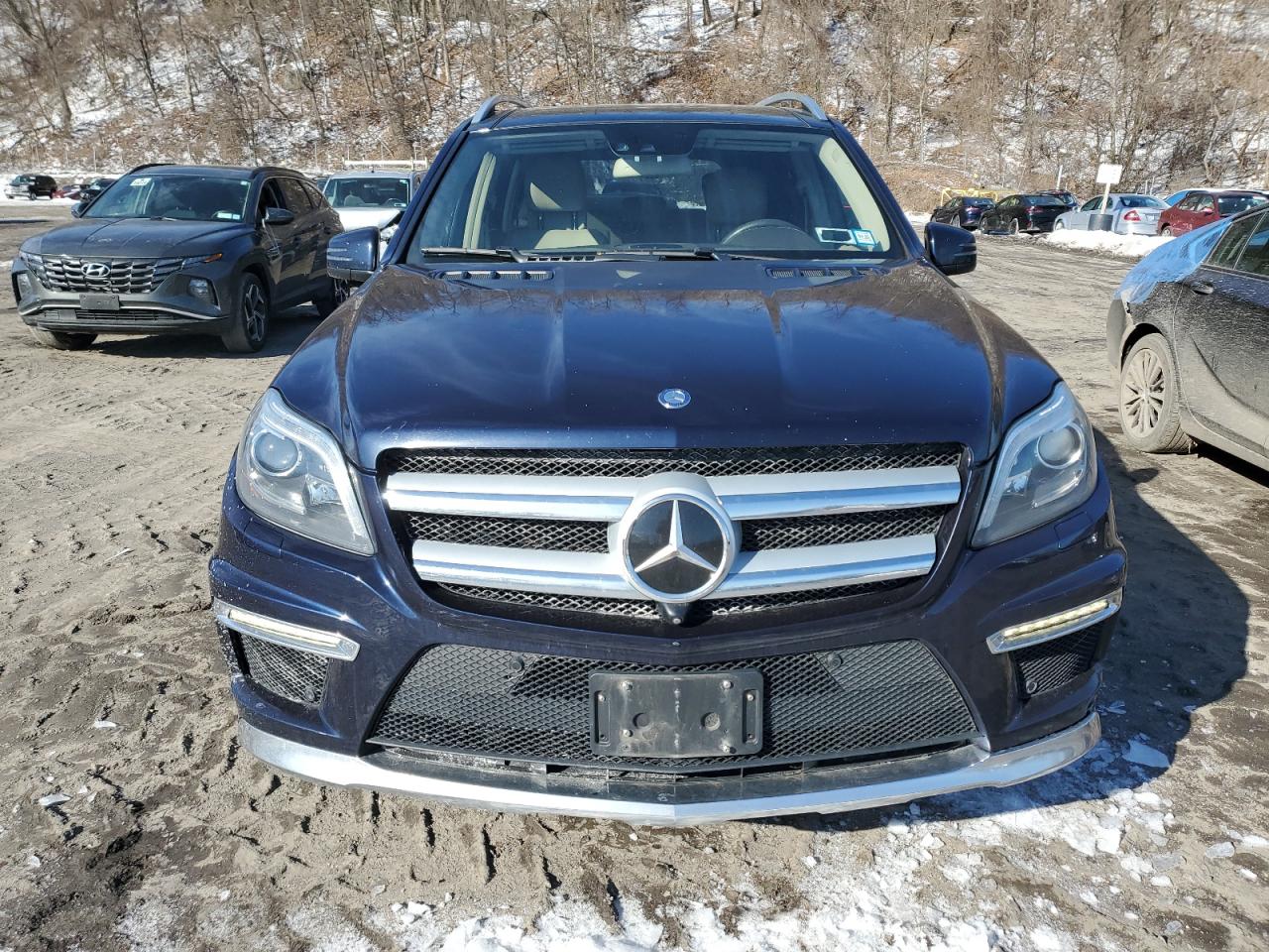 2015 Mercedes-Benz GL-klasse VIN 4JGDF7DE5FA590743 Copart auction photo, rear end damage thumbnail 5