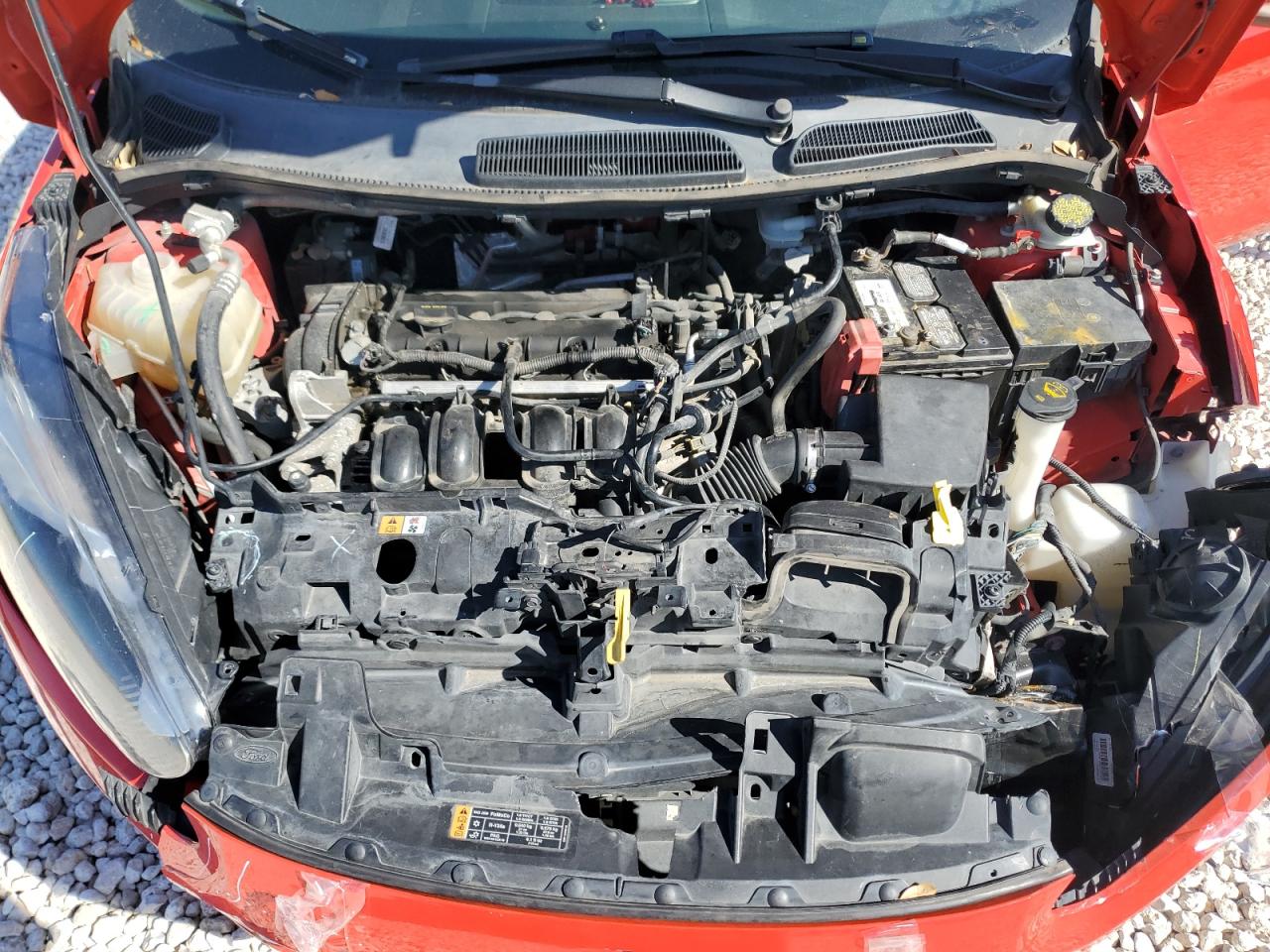 2015 Ford Fiesta VIN 3FADP4BJ3FM181679 Copart auction photo, front end damage thumbnail 11